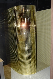 DIAMOND Glass mosaic GOLD A113 - COPY