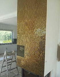 Glass mosaic GOLD A111/4